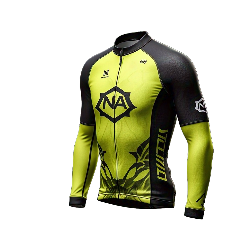 Custom sublimated cycling jersey manufactured for a sports brand