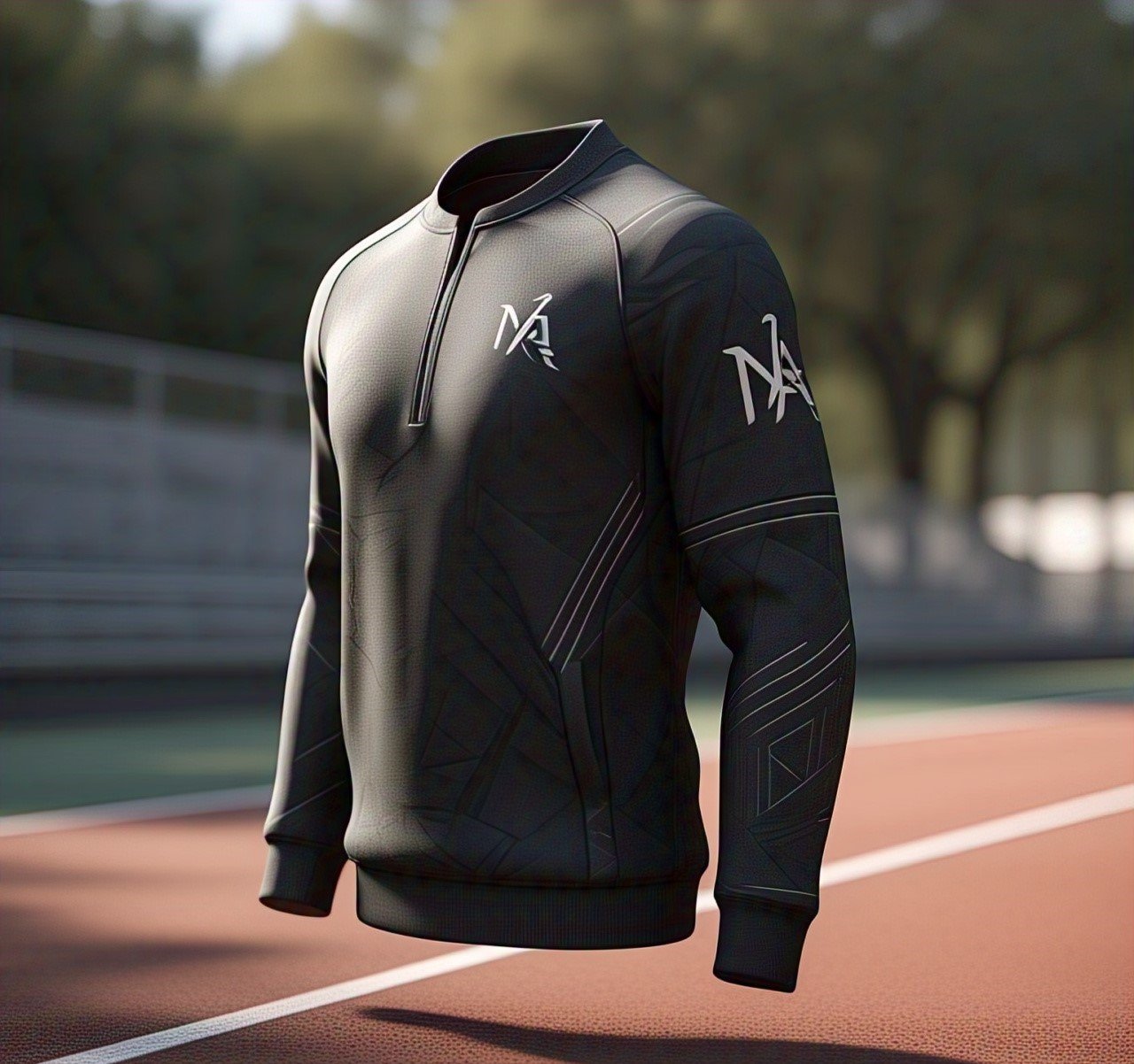 Performance tech fleece tracksuit jacket and matching joggers